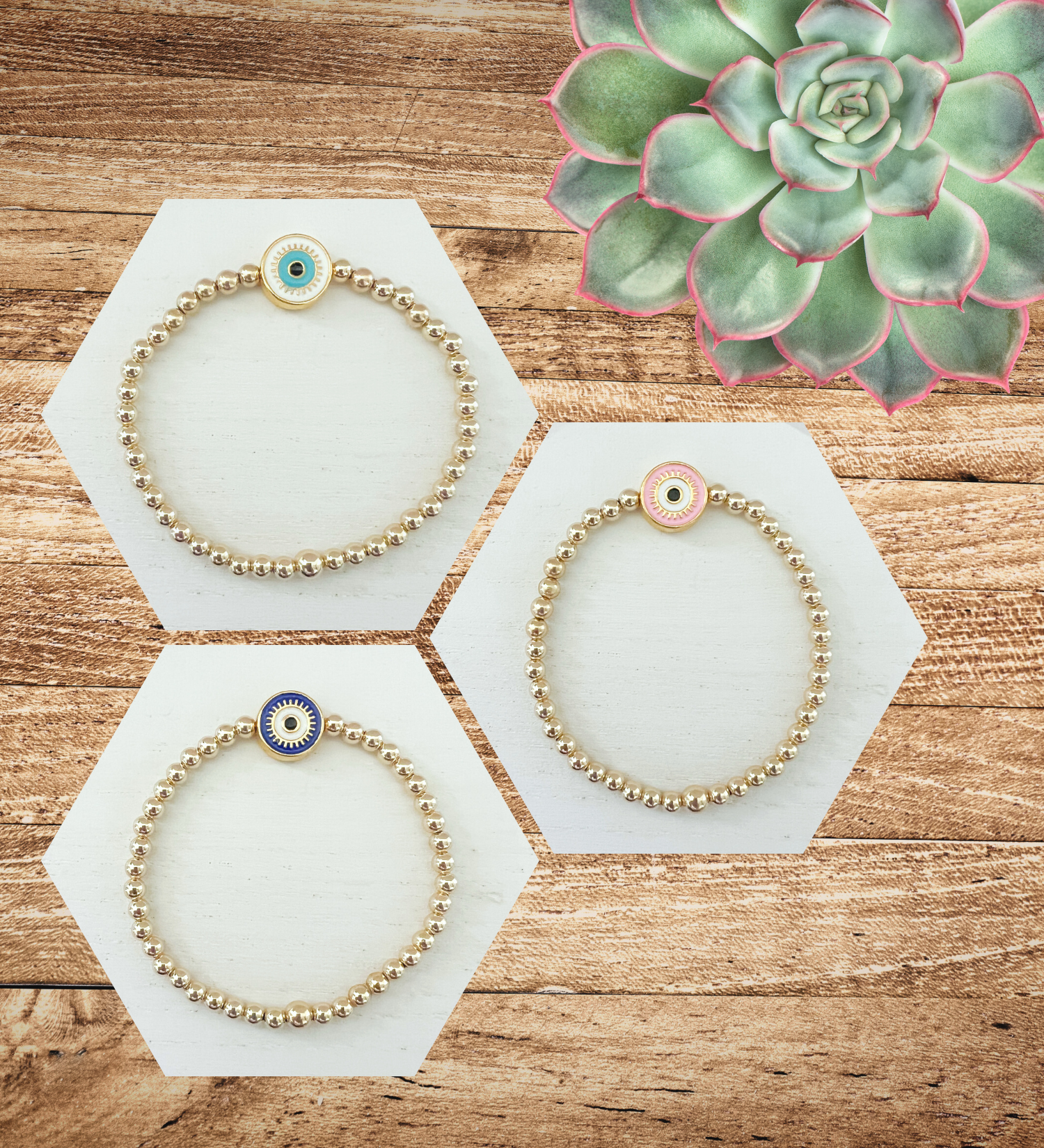 Handmade evil eye bracelet online