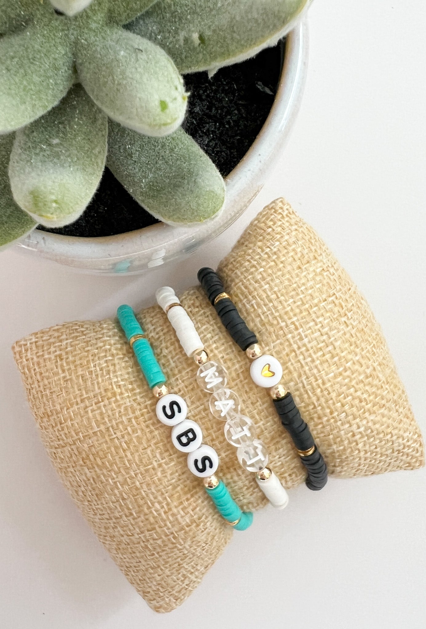 Personalized Heishi Bracelet