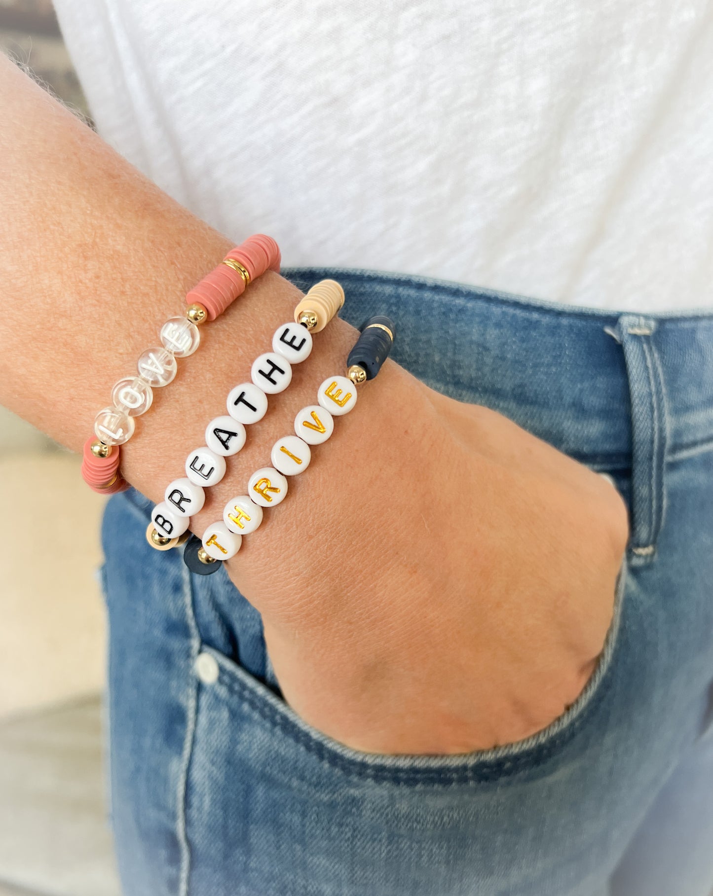 Personalized Heishi Bracelet