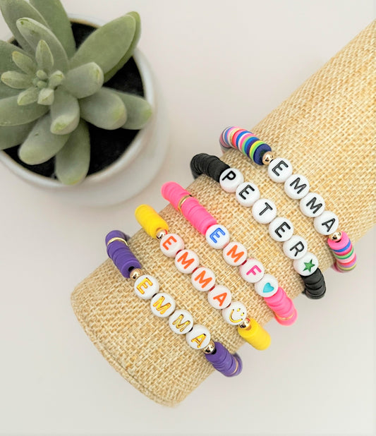 The Emma | Personalized Text Kid's Bracelet