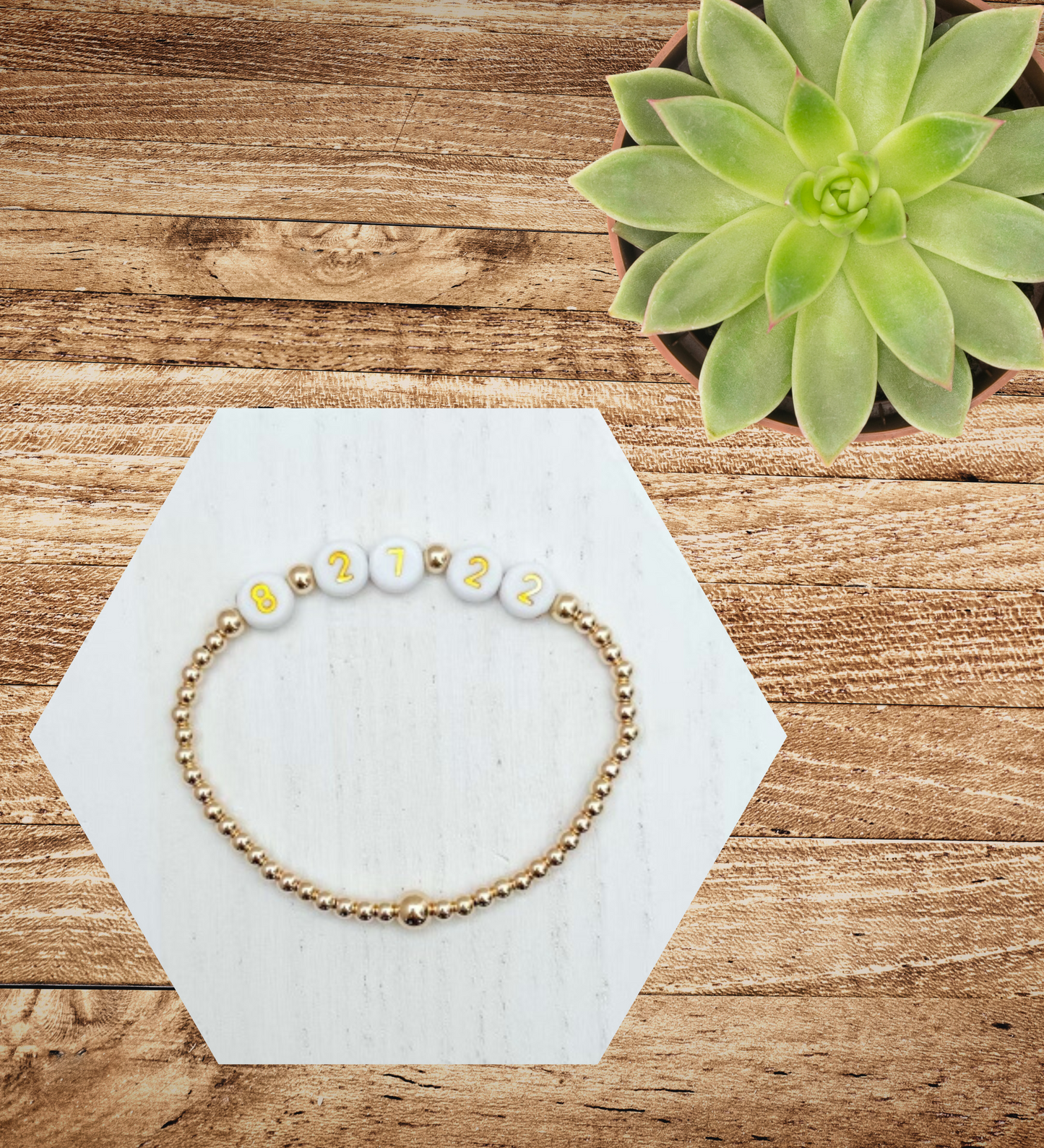 3mm 14K Gold-Filled Personalized Bracelets