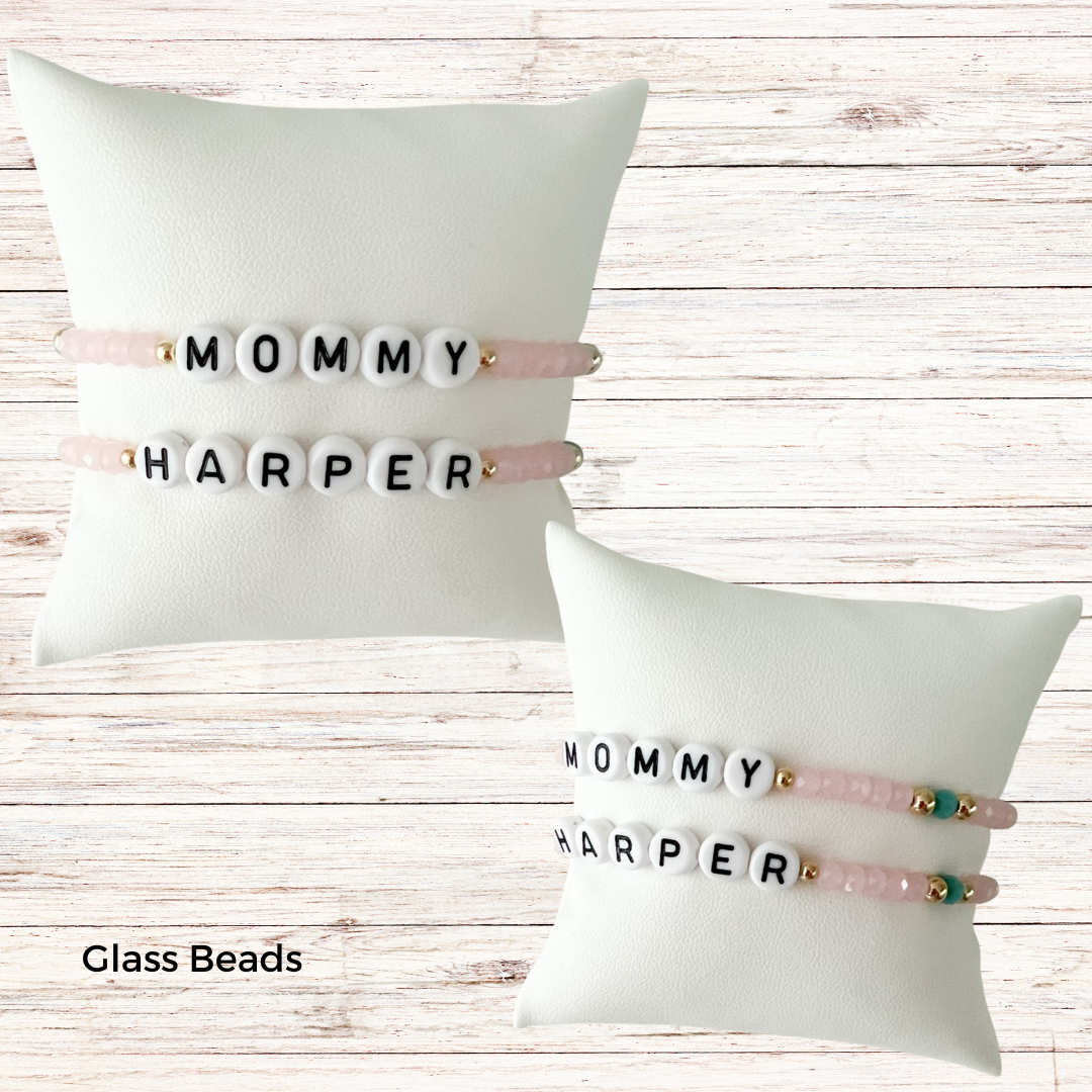  choice of all Back to School Bracelets Mommy and Me