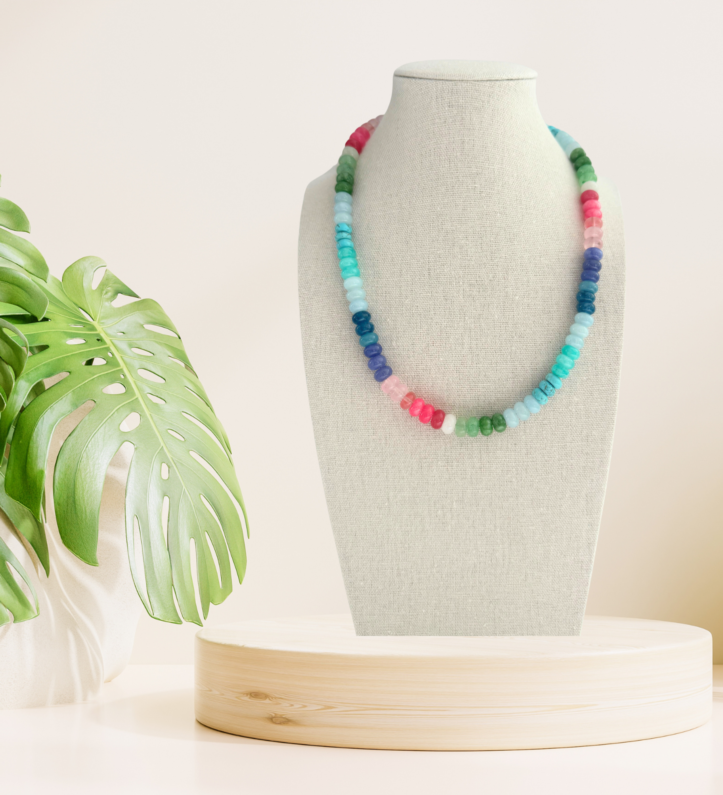 Color Block Necklace