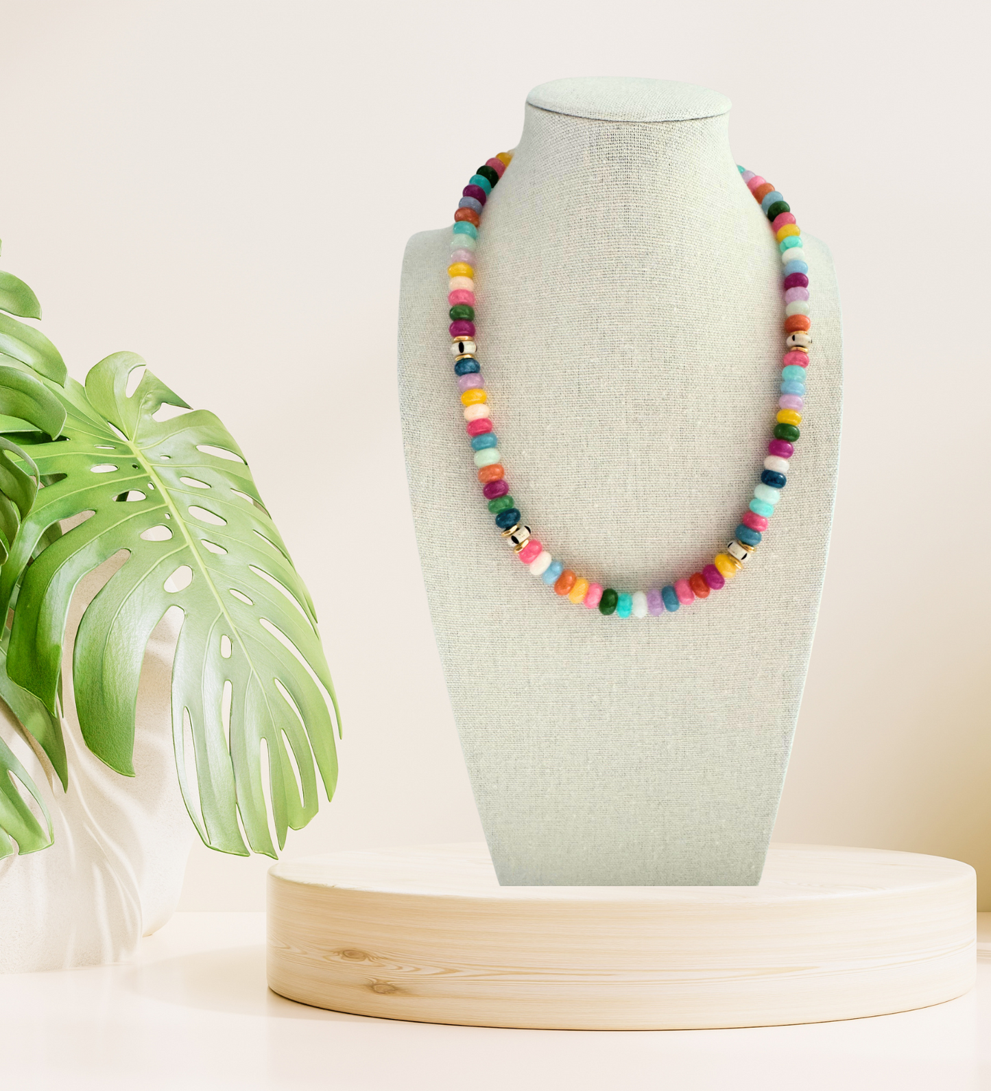 Color Block Necklace