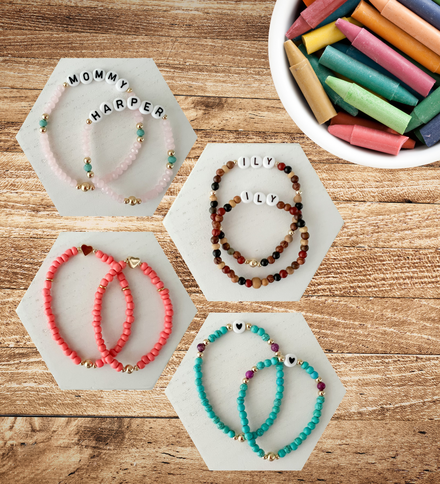 Back to School Mommy & Me Bracelets