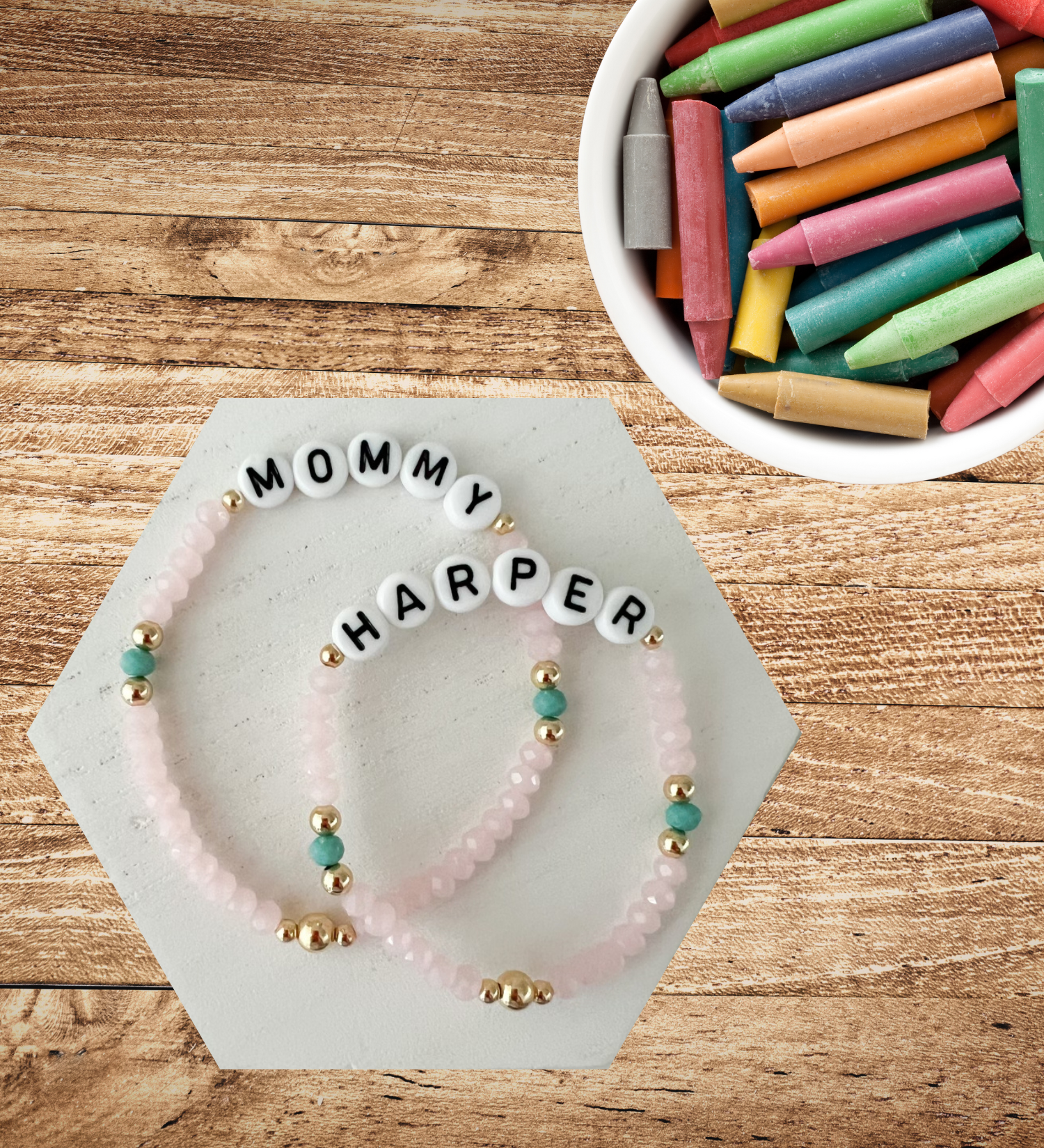 Harper Bead String Bracelet