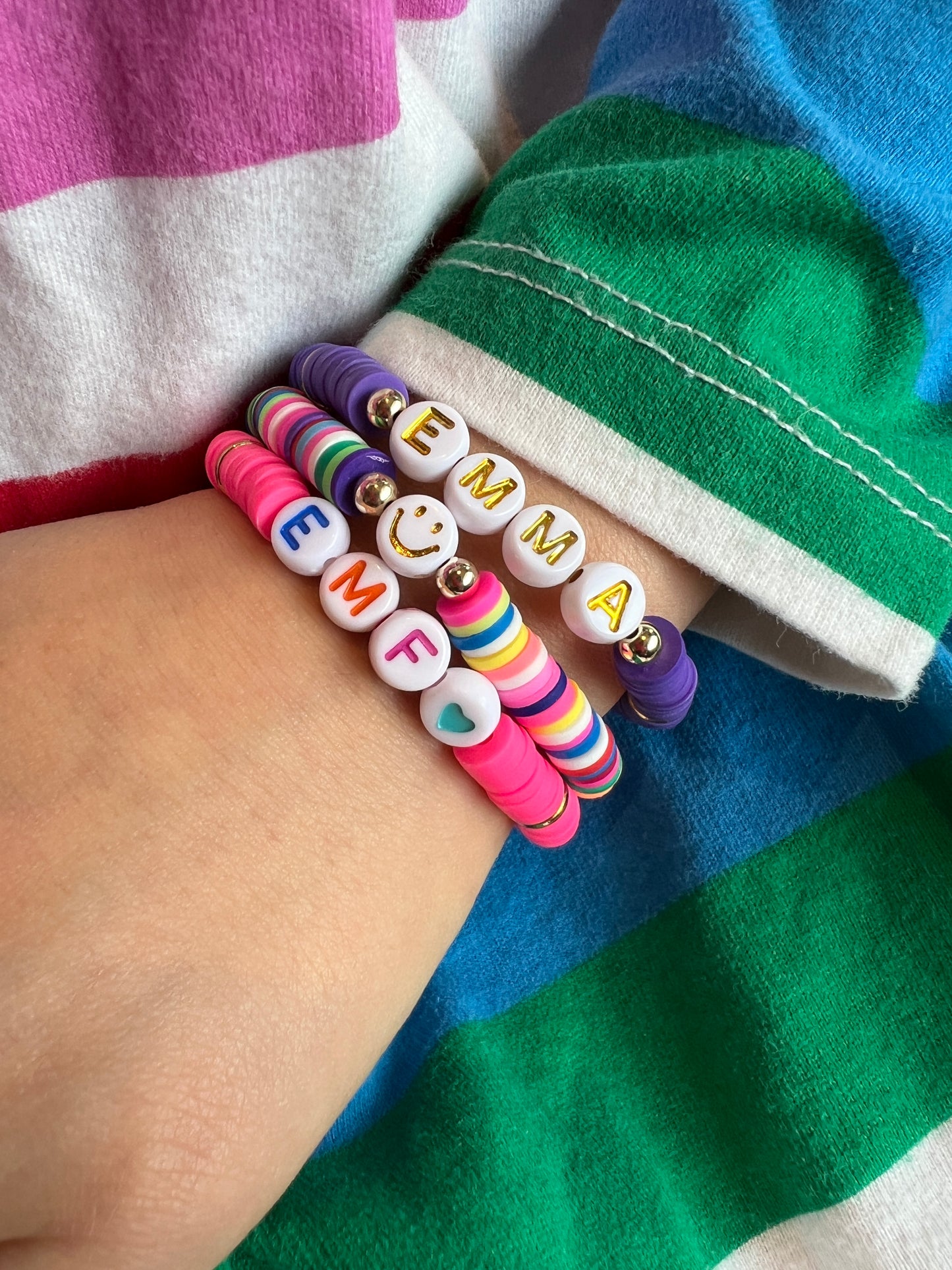 The Emma | Personalized Text Kid's Bracelet