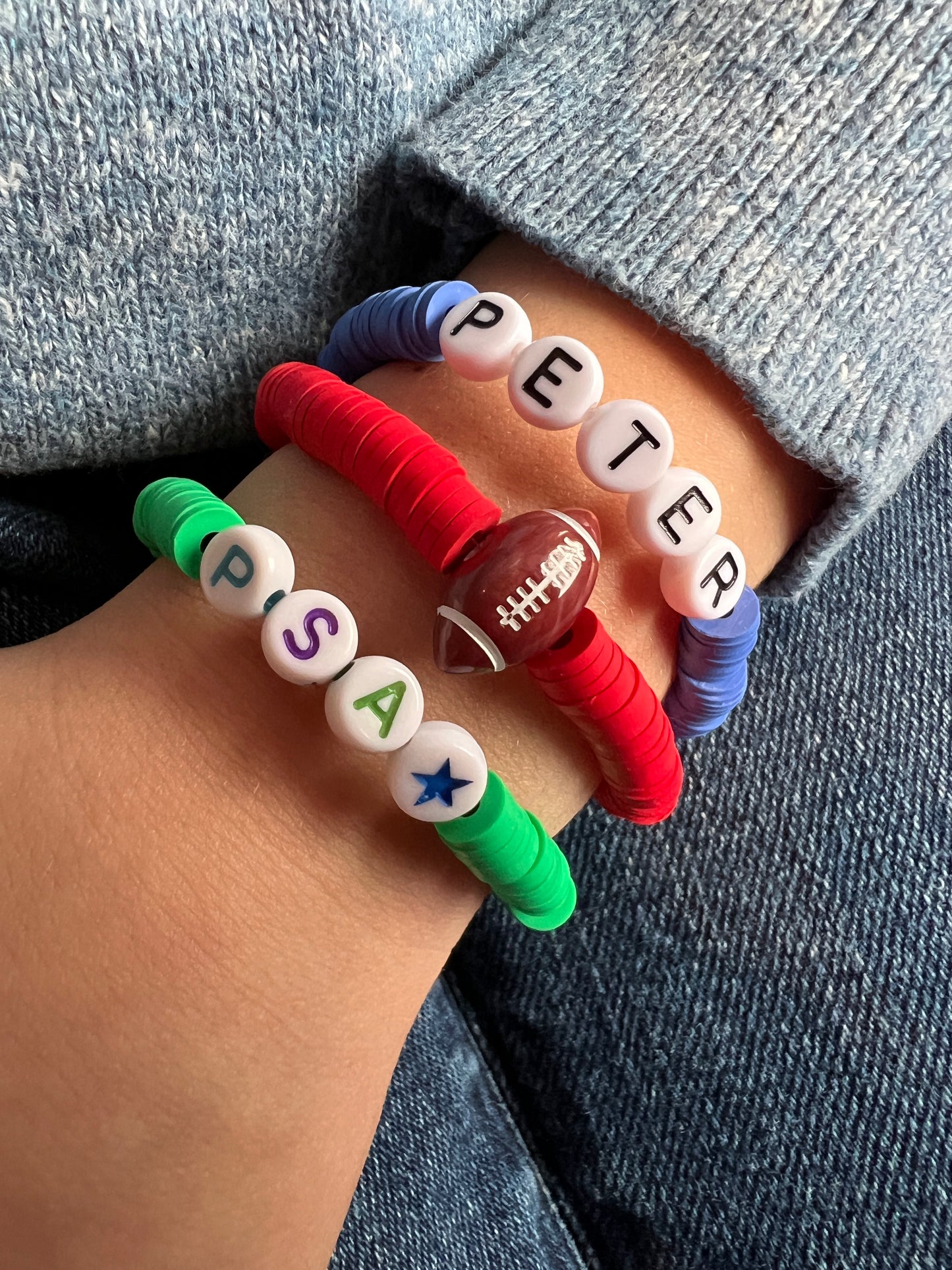 The Peter | Personalized Accent Bead Kid's Bracelet